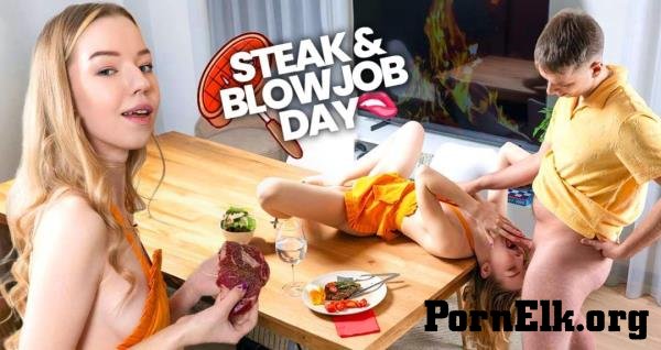 Mirka Grace, Mirka - Steak & Blowjob day [FullHD 1080p]