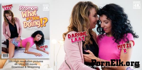 Daphne Laat (36), Mitzi X (19)  - Teeny babe Mitzi X gets seduced into hot lesbian sex by her hot stepmom Daphne Laat [FullHD 1080p]