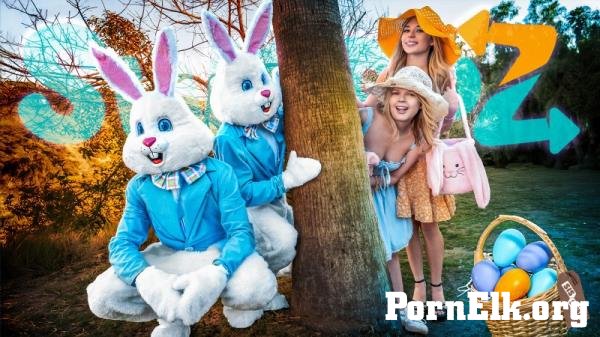 Coco Lovelock, Aria Valencia - You Bang My Bunny, I'll Bang Yours [SD 360p]