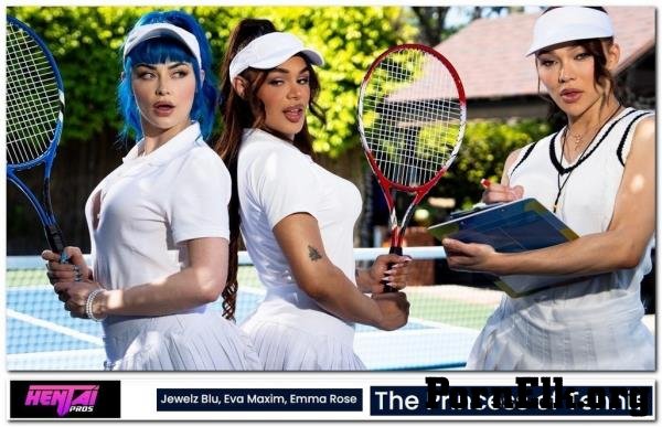 Jewelz Blu, Eva Maxim, Emma Rose - The Princess of Tennis [FullHD 1080p]