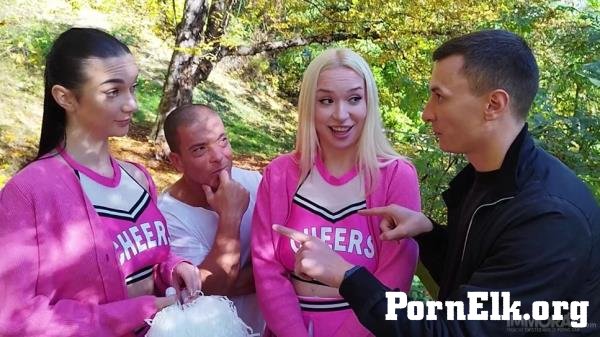 Lady Gang, Vera Jawr - Busty Cheerleaders Cuckold Their Pervert Coach Part 1 [SD 544p]