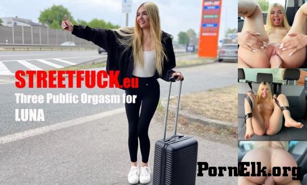 Luna Bbunny - Three Public Orgasm for Luna BBunny [FullHD 1080p]