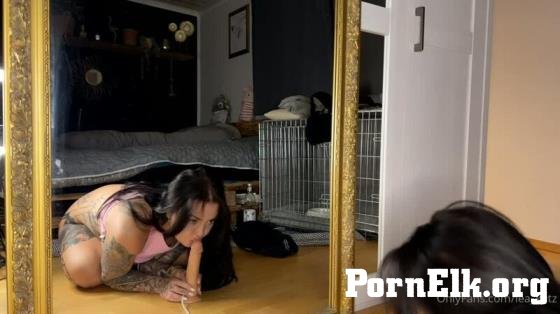 MyDirtyHobby: Lea_Katz - Vor dem Spiegel mach ich dich fertig - Spritz mich voll [HD 720P] 