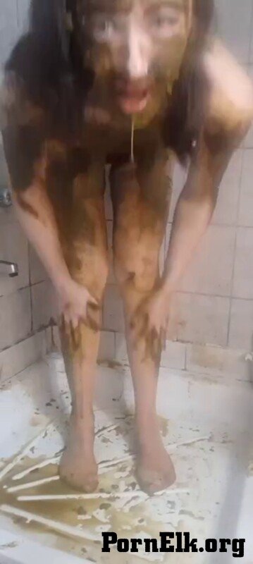 LiliXXXFetish  Hot Smearing Full in Stockings, Dirty Anal, Poo Pussy Rubbing, Enemas Squirting with Farts, Poo Blowjob, Tasting Poo Smoking [SD 324P]