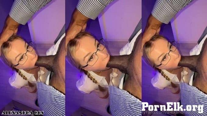 OnlyFans: AlexandraQos - Private Black History Lesson With Dickdrainers [FullHD 1080P]