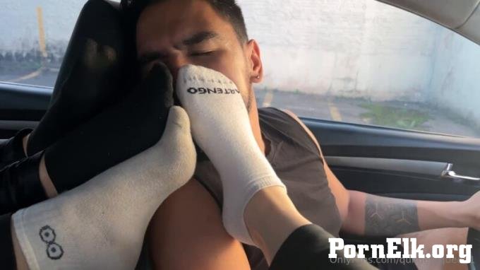 Quimeraqueen1 - After our training the gym took ride with our friend made him smell our chul until couldnt take anymore had smell [HD 1280P]