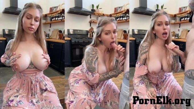 OnlyFans: Vicky aisha (vickyaisha) - Housewife Blowjob [HD 720P]