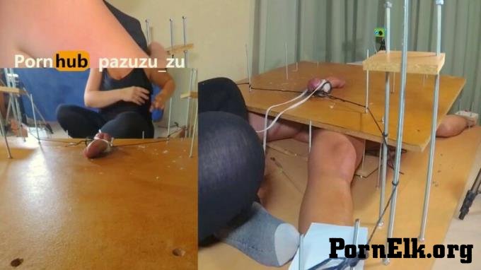 PAZUZU_ZU - I Made Him Cum Twice In The Milking Table - Ruined Orgasm [FullHD 1920P]