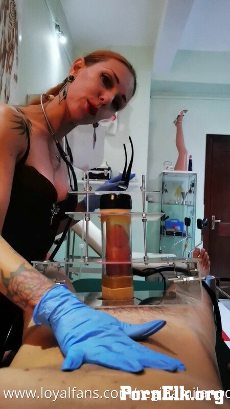 Mistress Regina - Milking Machine Vs Horny Bull [SD 1080P]