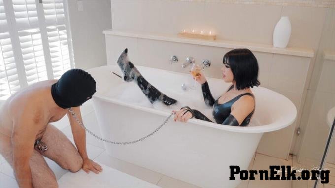 Young Goddess Kim: Wet And Shiny Chastity Tease [FullHD 1080P]