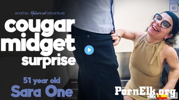 Sara One - Sara One is a mature midget who fucks the lobby toyboy as a surprise arranged by her friend Yelena [FullHD 1080p]