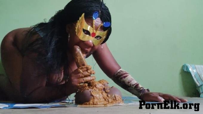 PrettyEbonies � Monster poop, smearing and sucking Eric [HD 1280P]