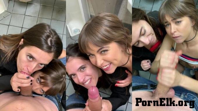 OnlyFans: Riley Reid - Double Blowjob [SD 608P]