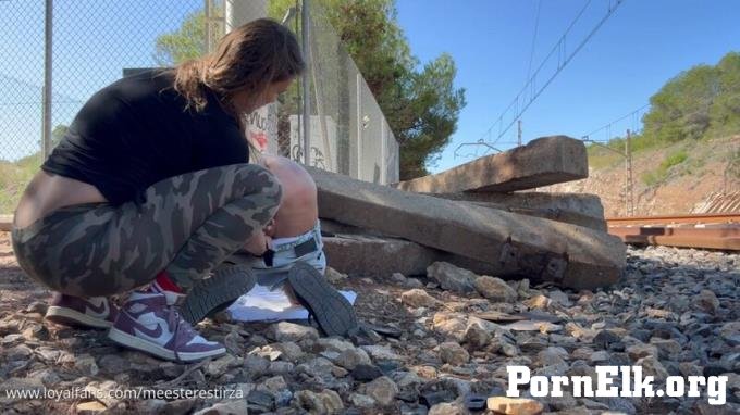 MISTRESS TIRZA - Promo Used Outdoor By Mistress Tirza CBT Dick Slapping Domination Anal Humiliation [FullHD 1920P]