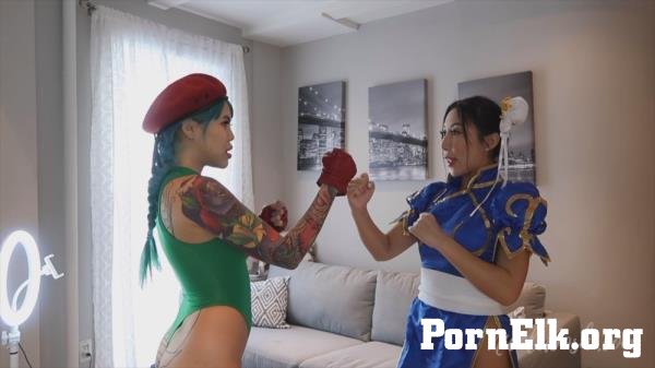 Nicole Doshi, Tiffany Pink - Chun Li vs Cammy Cosplay Lesbian Fantasy [FullHD 1080p]