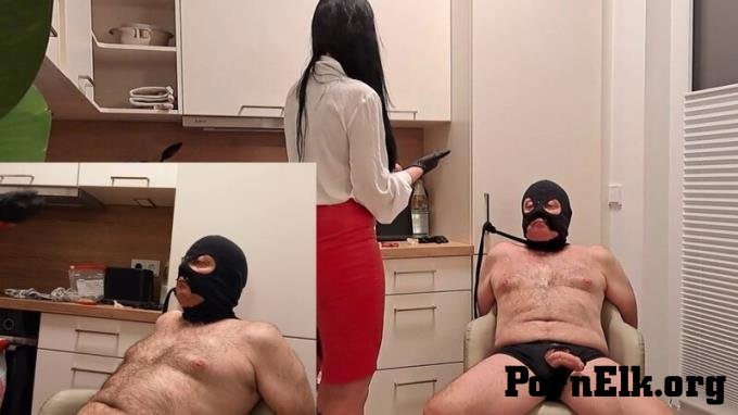 Mistress Luciana - Foreign sperm sucked out of rubbers [FullHD 1920P]