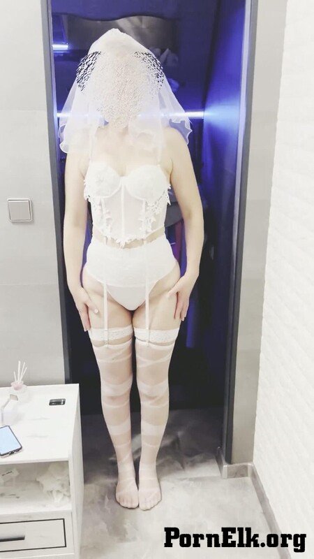 MyDirtyHobby: SashMash - Hotwife Posiert Im Brautkostum [FullHD 1080P]