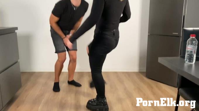 Athleteballbusting - Ballbusting In Steel Cap Boots [FullHD 1080P]