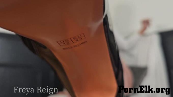 Freya Reign - POV Worship Shiny Stiletto Boots To Earn Bare Feet [FullHD 1080P]