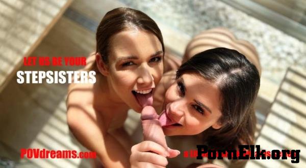 Little Caprice, Alexis Crystal - POVdreams Let Us Be Your Stepsisters [FullHD 1080p]