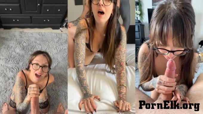 OnlyFans: catandthebat (wittlemousey) - Pov Blowjob And Doggy [FullHD 810P]