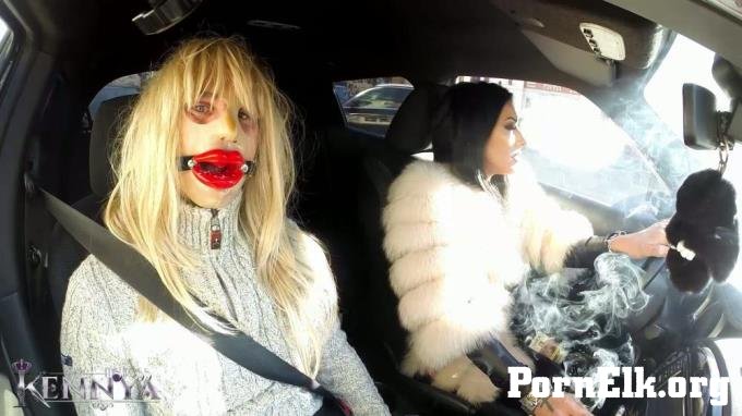 House of Sinn - Mistress�Kennya - The ashtray bimbo goes for a ride [FullHD 1080P]