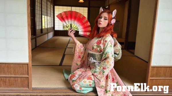 Sweetie Fox - Passionate Fucking with Busty Gorgeous Kitsune in Onsen [UltraHD 4K 2160p]