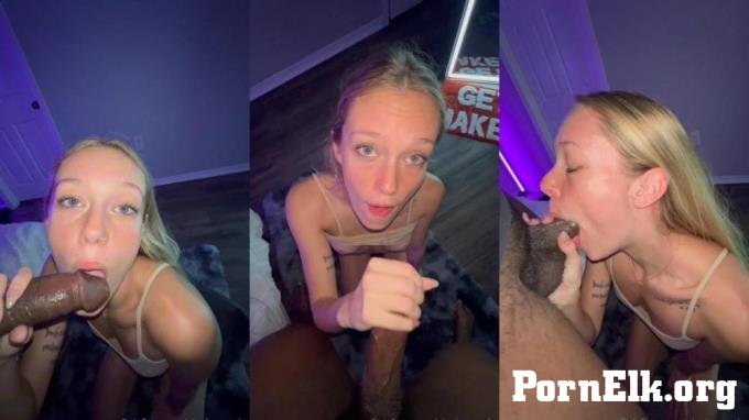 OnlyFans: badbarbiepriv - Blowjob [FullHD 1080P]