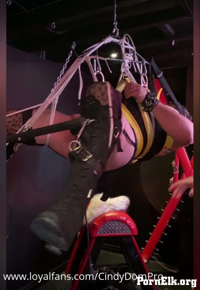 Mistress Cindy - Well filled Suspension [FullHD 950P]