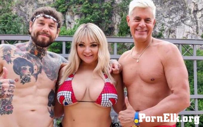 ImmoralLive: Lana Wolf - Huge Natural Tits Blonde [FullHD 1080P]