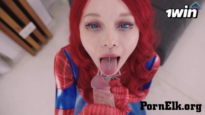 Karneli Bandi - Superheroine Submission: Spider-Woman taking dick in her deep holes [FullHD 1080P]