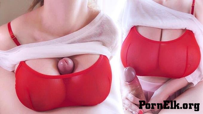 LilyKoti - Hot Girlfriend with Massive Natural Tits Gives Hentai Handjob & Titfuck | LilyKoti [FullHD 1080P]