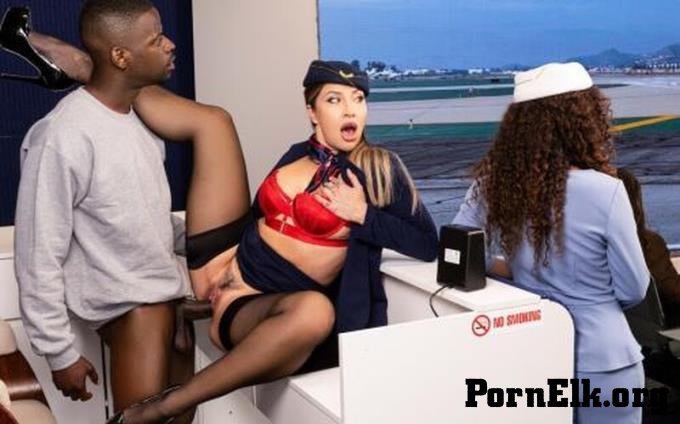 Melissa Stratton, Aleksa Mink - Melissa Stratton, Aleksa Mink - Airport Lounge Lizards Get Lucky P1  [FullHD 1080]