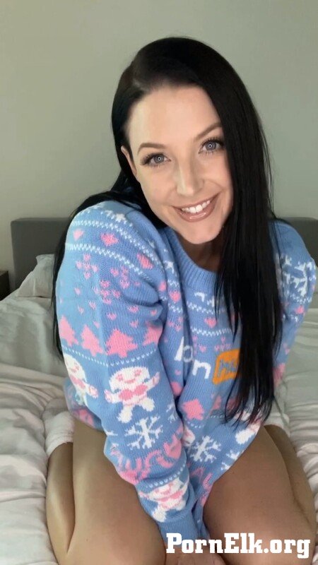 Angela White - Angela White - Blue Sweater  [FullHD 1080]