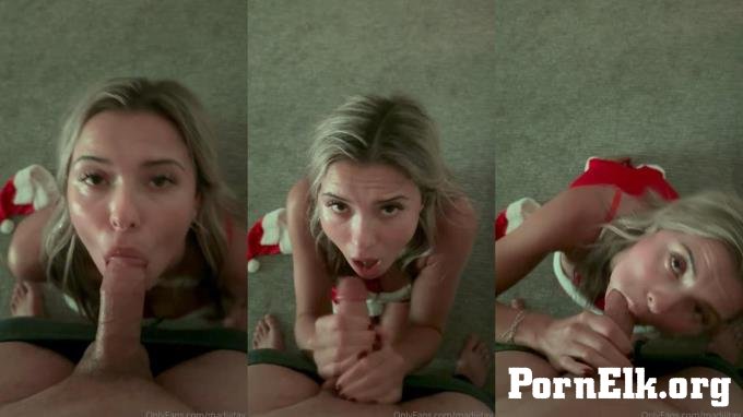 Madiiitay - Madiiitay - Christmas Blowjob  [FullHD 1080]