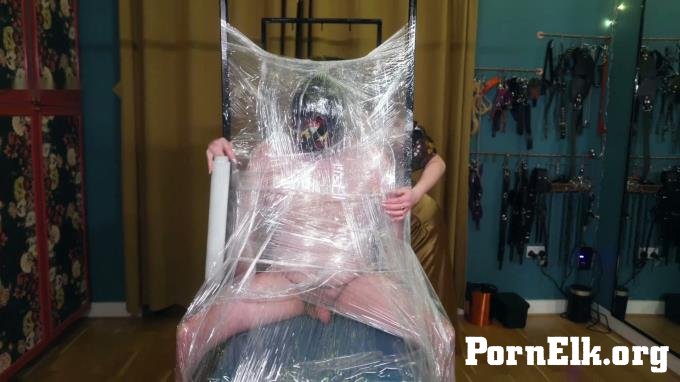 - Countess Diamond - Cling Film Bondage and Orgasm Control Predicament  [FullHD 1080]