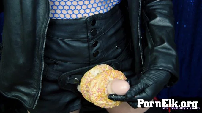 MistressLucyXX - Eat Daddies Doughnut Dick  [FullHD 1080]