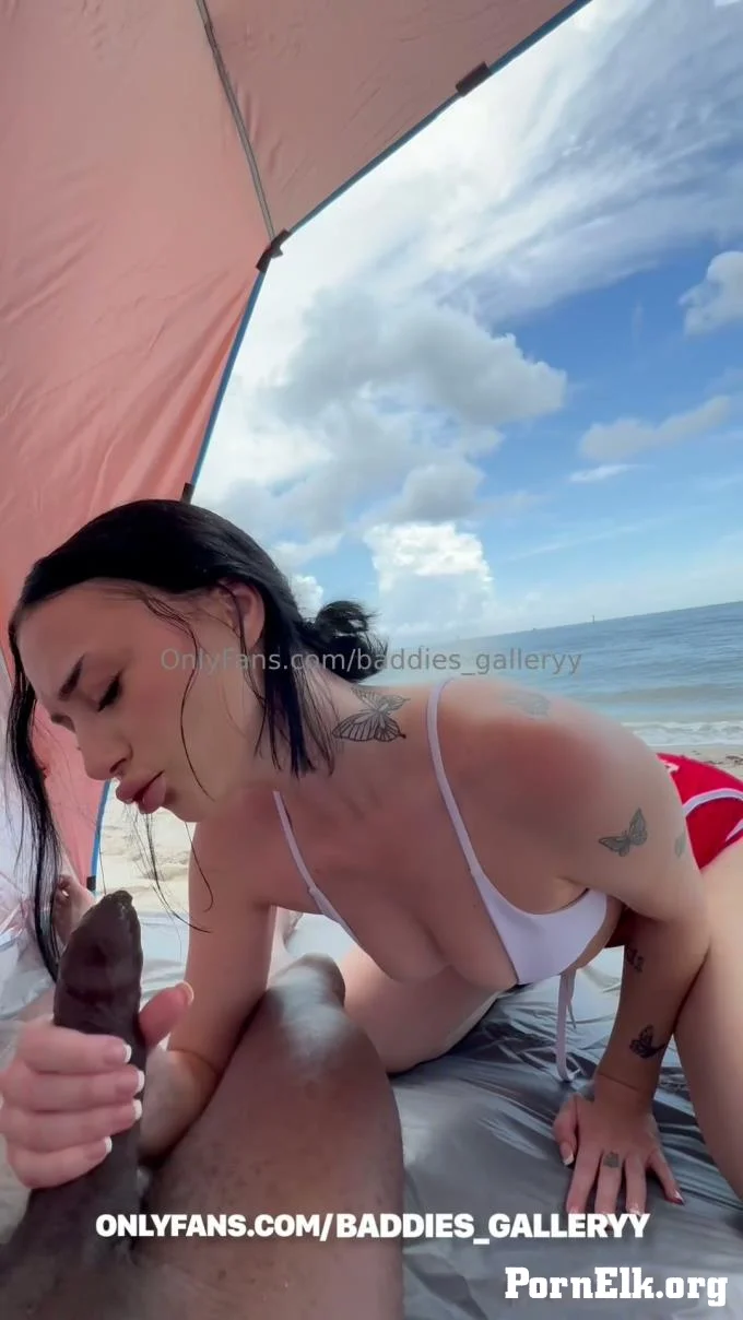 Auhneesh Nicole - Lifeguard Fucks Stranger On Beach  [FullHD 1080]