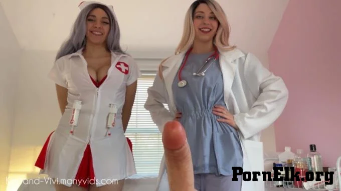 Vivi and Kim - Clumsy Nurse's First Semen Extraction 4K  [4K 2160]