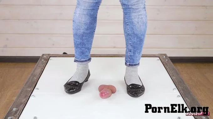 House of Era - POV Cruel cock balls trampling and stomping ballet flats CBT  [FullHD 1080]
