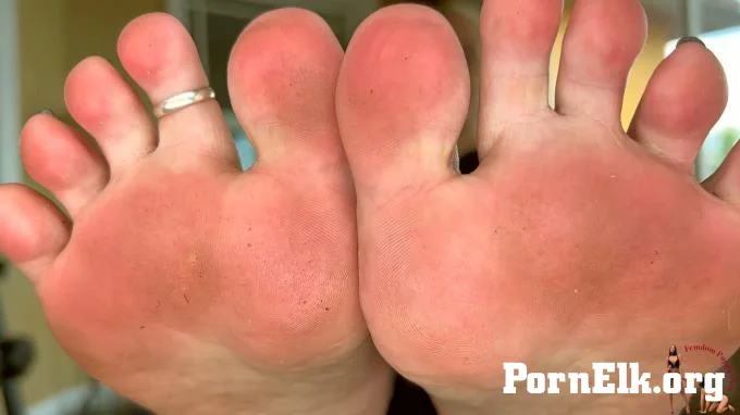 Femdom Puppy Play - Autumn Bodell's Foot Licking  [FullHD 1080]