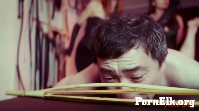 Mistress Elis Euryale and Ms Blanche - Meat for a double bastinado  [FullHD 1080]