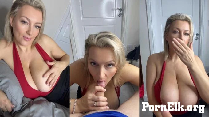 Miss Juicy Lucy - Step-Mom Jerks You Off  [FullHD 1080]