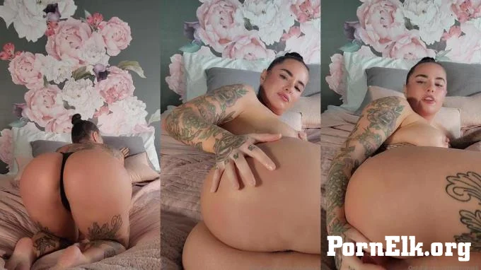 Christy Mack - Christy Mack Anal Dildo Cum In Black  [HD 720]