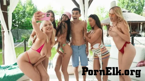 Vera Jarw, Cara Mella, Caramella Del X, Luna Bunny, Luna Wolfs, Maya Rose, Sooky Sin - Lake Day Lay [SD 480p]