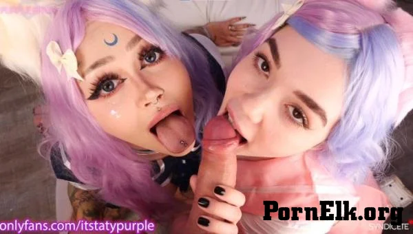 Syndicete, Myelliqueen, Purple Bitch - threesome sex with nice girls [FullHD 1080p]