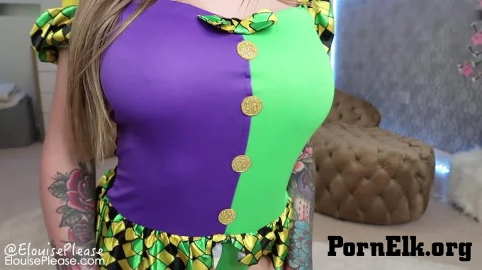 ElouisePlease - Goddess Elouise - Jester Mind Fuck, Inflatable Butt Plug And CEI - Brainwash  [FullHD 1080]