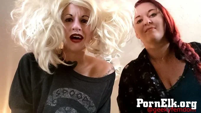 Geeky Femdom - Harley And Ivy Catches A Robin  [FullHD 1080]