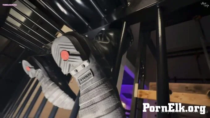 Miss Evilia and Tuhmaa Sokeria - Cage Teasing Kicking Spitting Boots Pov  [HD 720]