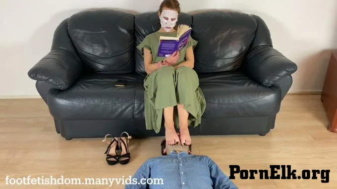 Foot Fetish Dom - Foot Slave Become Ignored Footstool  [FullHD 1080]